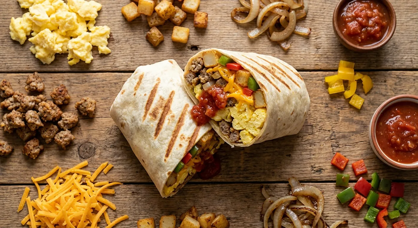 Burrito de desayuno