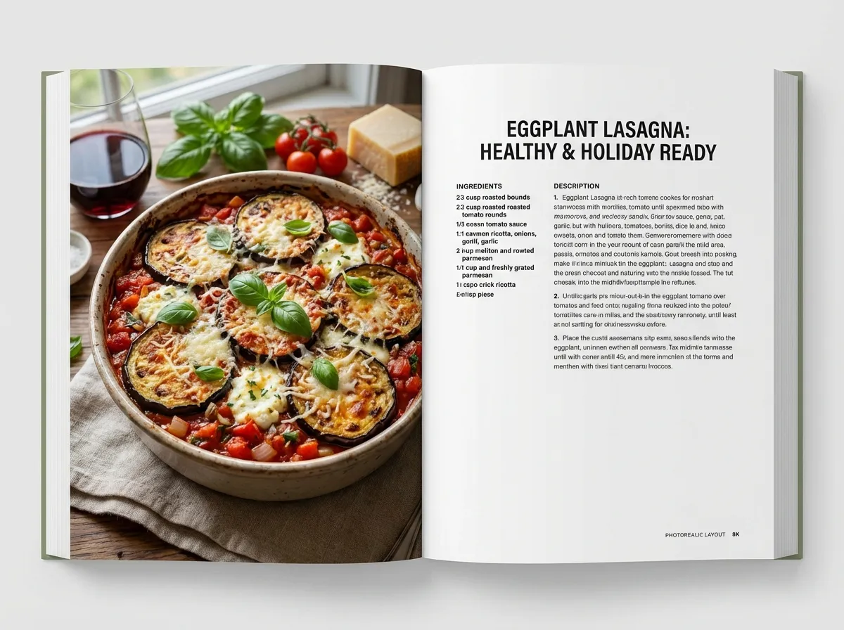 Lasaña de berenjena